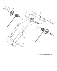 Suspension, Torque Arm, Rear