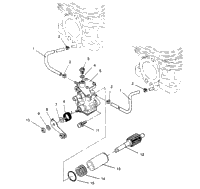 Oil Pump Sport 0960443, Sport Touring & European Sport Touring E