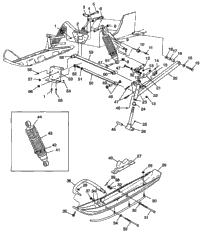Front Suspension & Ski 0983365
