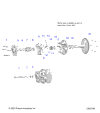 Drive Train, Clutch, Primary S25tdk8rs