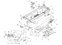 Tunnel Assembly Widetrak Lx 0952064 & European Widetrak Lx
