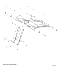 Suspension, Torque Arm, Front