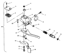 Master Cylinder Assembly 600 Xcr