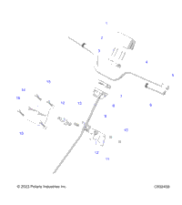 Steering, Hbar, Steering Post, Grips