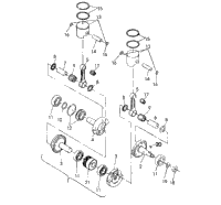 Piston And Crankshaft 500 Sp/500 Sks
