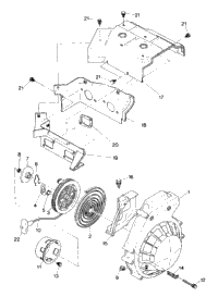 Recoil Starter And Blower Housing Sprint Es