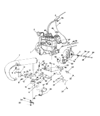 Engine Mounting 500 Sp/500 Sks