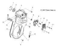 Drive Train, Gearcase Cover