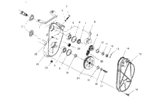 Chaincase Assembly Lite 0953433, Starlite & Lite Deluxe 0953431