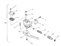 Master Cylinder Assembly Classic / & Classic Touring / 0930865