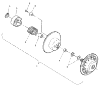 Driven Clutch Assembly Sport