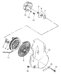 Recoil Starter 440 Xcr