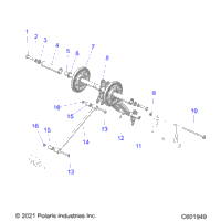 Suspension, Torque Arm, Rear