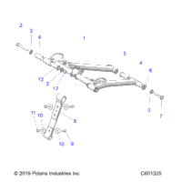 Suspension, Torque Arm, Front