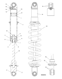 Suspension, Shock, Rear Track