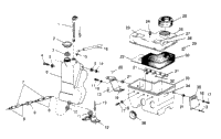 Oil Tank / Air Box Assembly Classic