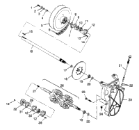 Drive Train 500 0972764, European 500 E972764, 500 Sks , European