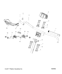 Steering, Upper & Handlebar Asm