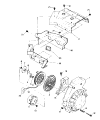Recoil Starter And Blower Housing Sprint E/S