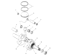 Piston & Crankshaft Starlite