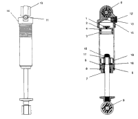 Fox Shock Gas, Middle Storm 0965782, Storm Sks 0965582, Euro Storm E9657