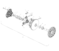 Drive Clutch S03np5cs/5Csa/5Csb/6Es/6Esa/6Esbs03na5cs/6Ess03nf5cs/6Es/6Es (4977827782C11)