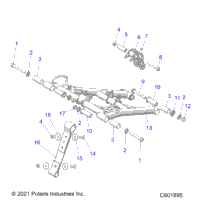 Suspension, Torque Arm, Front