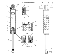 Shock, Rear Track (4999369936B11)