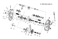 Drive Train, Gearcase (49Snowgearcase09wide2)