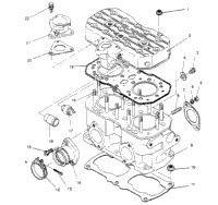Cylinder Assembly 440 0952760, 440 Sks 0952560, & European 440 Sks E9525