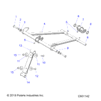 Suspension, Torque Arm, Front