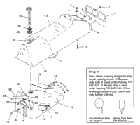 Seat & Gas Tank Assembly 500 Efi/0930674 & 500 Efi Sks/0930574