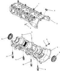 Crankcase Assembly Xlt 0940767, Xlt Sp & Xlt Sks 0940567