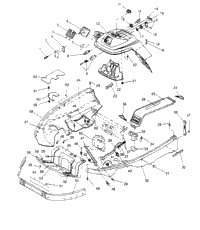 Nosepan & Console Assembly Lite 0953433, Starlite & Lite Delux