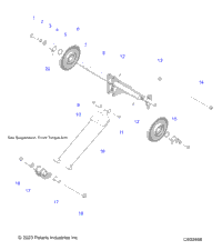 Suspension, Torque Arm, Rear