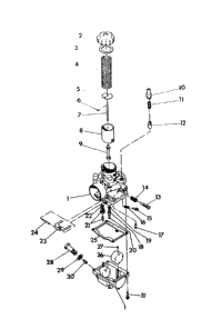 Carburetor Indy Lite