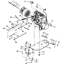 Engine Mounting Classic Touring 0942875