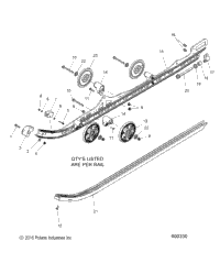 Suspension, Rail Asm