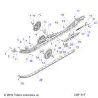 Suspension, Rail, Lh/Rh