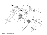 Suspension, Torque Arm, Rear
