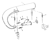 Exhaust System Trail 0972761, European Trail E972761, Trail Touring 097226