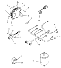 Efi Parts 500 Efi / 0930674 & 500 Efi Sks / 0930574