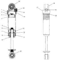 Fox Shock Gas, Middle 600 Xcr