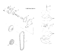 Engine, Water Pump/Fuel Pump