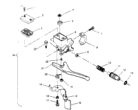 Master Cylinder Assembly 600 Xcr