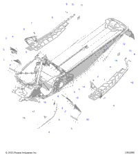 Chassis, Clutch Guard, Footrests, & Runningboards