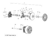 Drive Train, Primary Clutch
