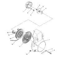 Recoil Starter Assembly 440 / 0930760 & 440 Sks / 0930560