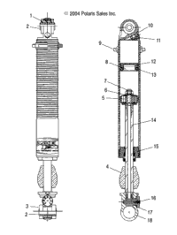 Shock Ifs S05np7cs/7Csa/7Csb/8Cs/8Csa/8Csb (4993799379C07)