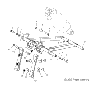 Suspension, Torque Arm, Front